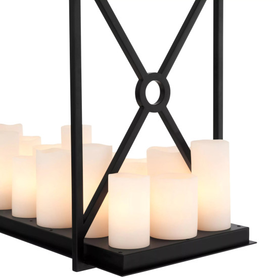 Commodore Chandelier Black/White 120cm Commodore Chandelier Black/White 120cm