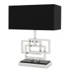 Windolf bordslampa nickel/svart 48 cm Windolf bordslampa nickel/svart 48 cm