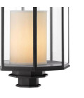 Monticello L Lantern Black/Clear/Cream 40cm Monticello L Lantern Black/Clear/Cream 40cm