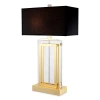 Arlington Table Lamp Gold/Glass/Black 67.5cm