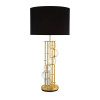 Lorenzo Table Lamp Gold/Crystal Glass/Black 85cm Lorenzo Table Lamp Gold/Crystal Glass/Black 85cm