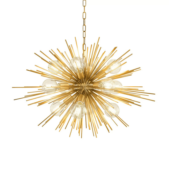 Boivin Chandelier Brass 90cm Boivin Chandelier Brass 90cm