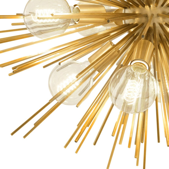 Boivin Chandelier Brass 90cm Boivin Chandelier Brass 90cm