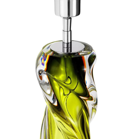 Carnegie bordslampa grön 65 cm