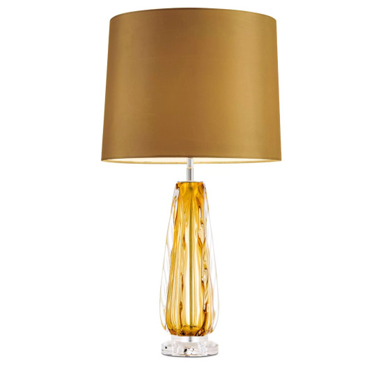 Flato bordslampa gul/guld 75,5 cm
