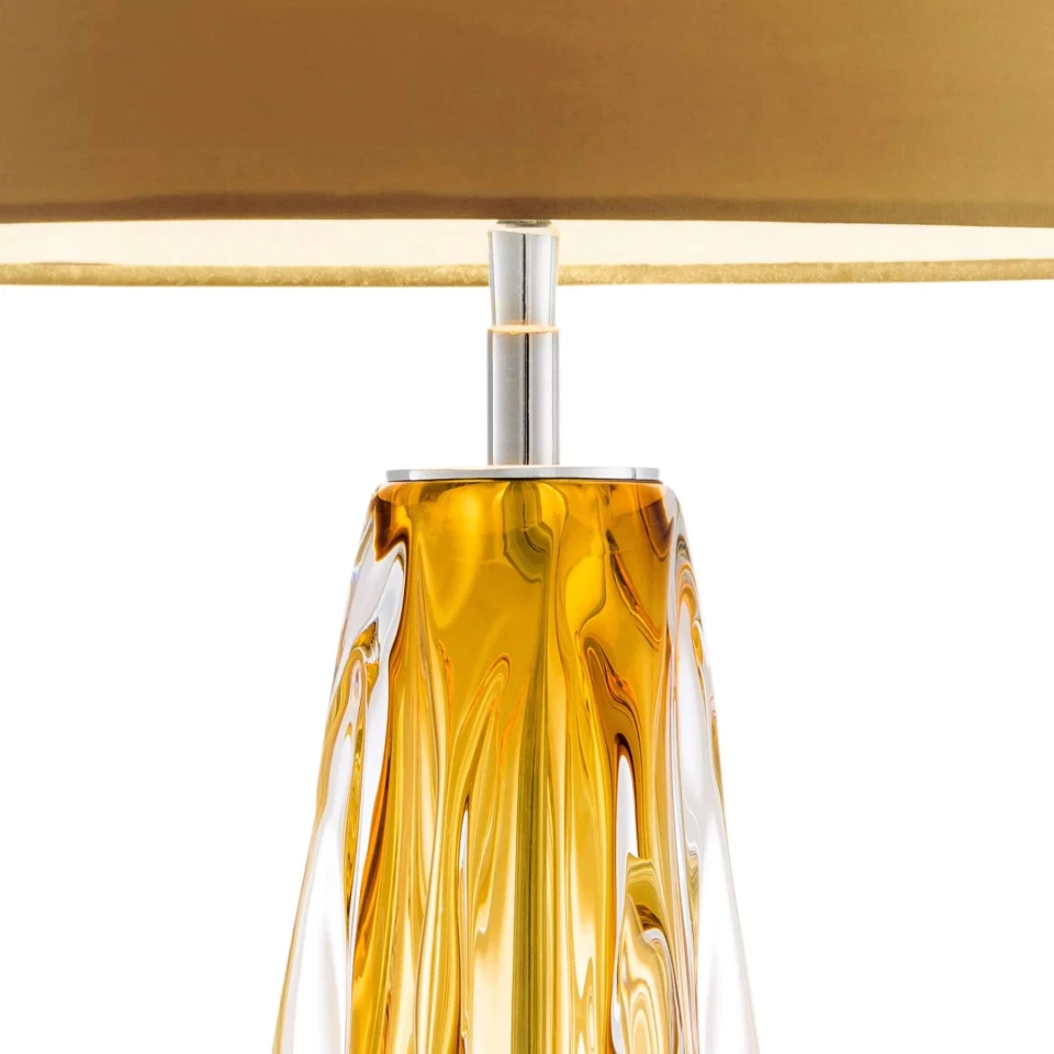 Flato bordslampa gul/guld 75,5cm