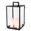 Debonair Table Lamp Black/Clear/White 65cm Debonair Table Lamp Black/Clear/White 65cm