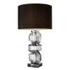 Mornington Table Lamp Black/Smoke Crystal 76cm Mornington Table Lamp Black/Smoke Crystal 76cm