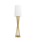 Holmes golvlampa guld/benvit 172,5cm Eichholtz Holmes golvlampa guld/benvit 172,5cm