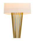 Holmes golvlampa guld/benvit 172,5cm Eichholtz Holmes golvlampa guld/benvit 172,5cm
