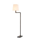 Cambell Floor Lamp Bronze/White 172.5cm Eichholtz Cambell Floor Lamp Bronze/White 172.5cm