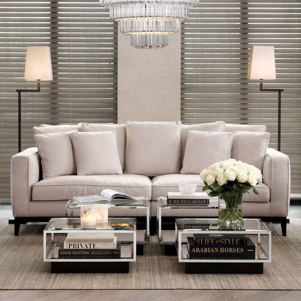 Cambell Floor Lamp Bronze/White 172.5cm Eichholtz Cambell Floor Lamp Bronze/White 172.5cm