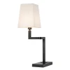 Cambell Table Lamp Bronze/White 69cm