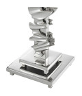 Abruzzo bordslampa nickel/grå 82cm