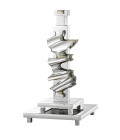 Abruzzo bordslampa nickel/grå 82cm