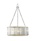 Infinity Chandelier Nickel/Glass 53cm Eichholtz Infinity Chandelier Nickel/Glass 53cm