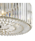 Infinity Chandelier Nickel/Glass 53cm Eichholtz Infinity Chandelier Nickel/Glass 53cm