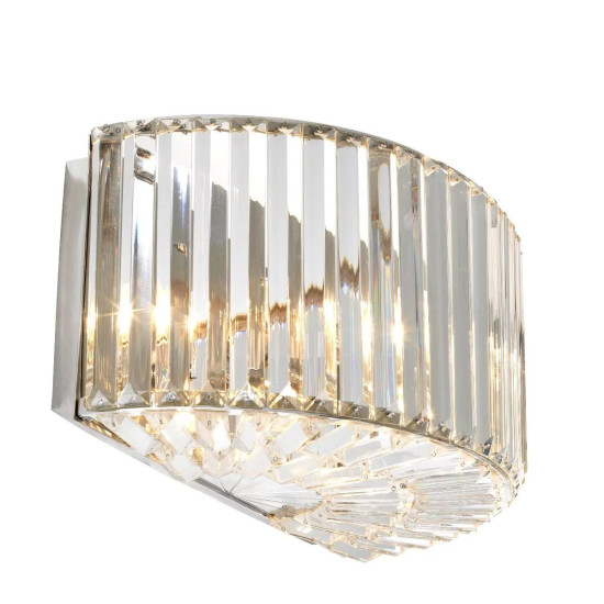 Infinity Wall Lamp Nickel/Glass 20cm Infinity Wall Lamp Nickel/Glass 20cm