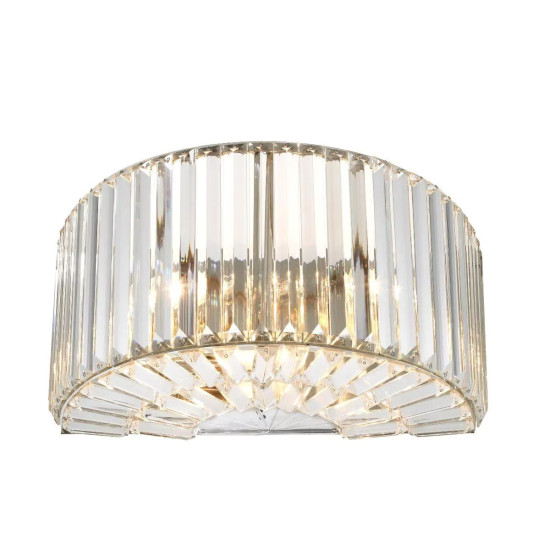 Infinity Wall Lamp Nickel/Glass 20cm Infinity Wall Lamp Nickel/Glass 20cm