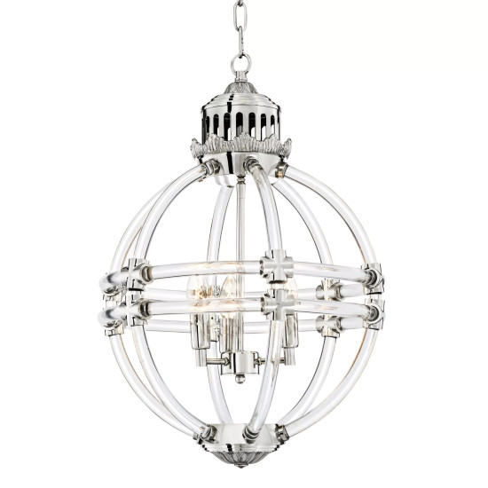 Impero takkrona nickel/klar 43 cm Impero takkrona nickel/klar 43 cm