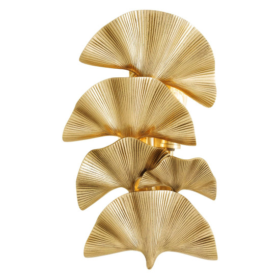 Olivier vägglampa polerad mässing 42 cm