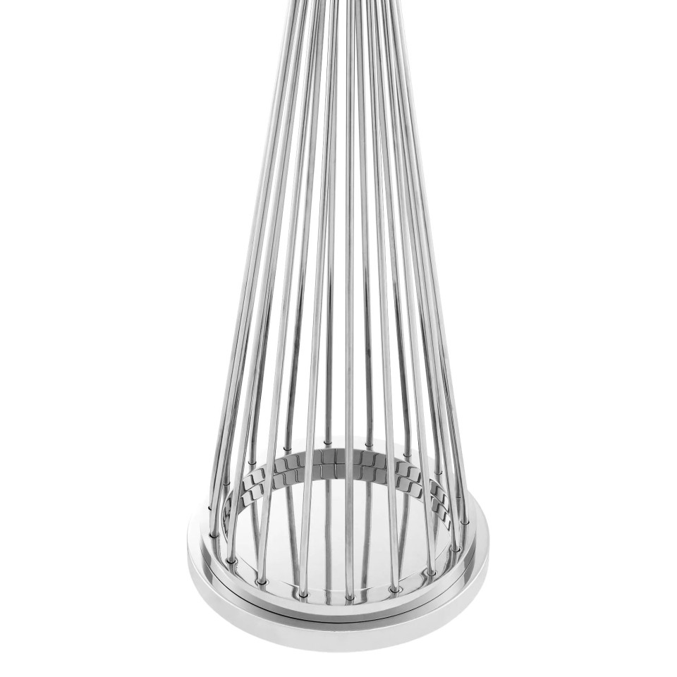 Holmes golvlampa nickel/svart 172,5cm Eichholtz Holmes golvlampa nickel/svart 172,5cm
