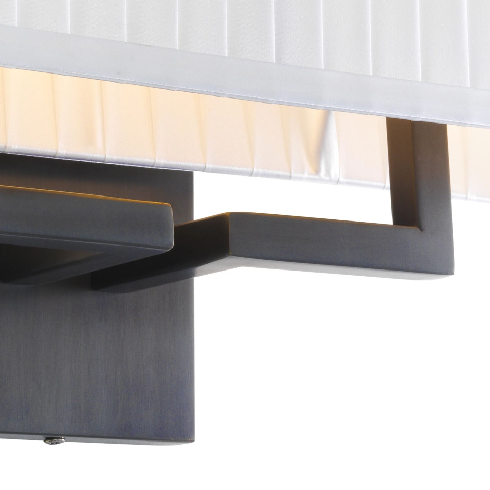 Westbrook Wall Lamp Bronze/White 27cm Eichholtz Westbrook Wall Lamp Bronze/White 27cm