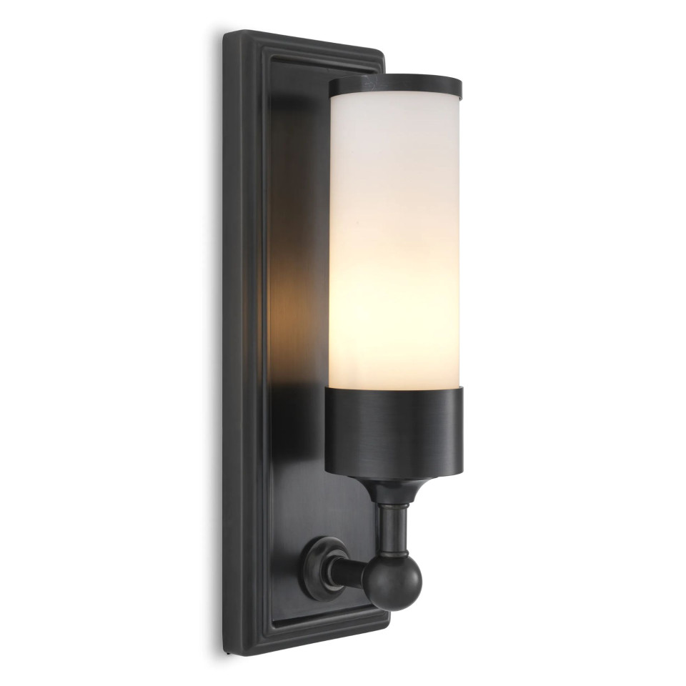 Valentine Wall Lamp Bronze/Glass 38cm Eichholtz Valentine Wall Lamp Bronze/Glass 38cm