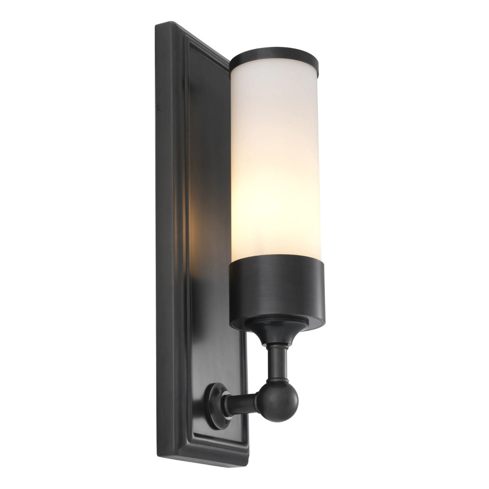 Valentine Wall Lamp Bronze/Glass 38cm Eichholtz Valentine Wall Lamp Bronze/Glass 38cm