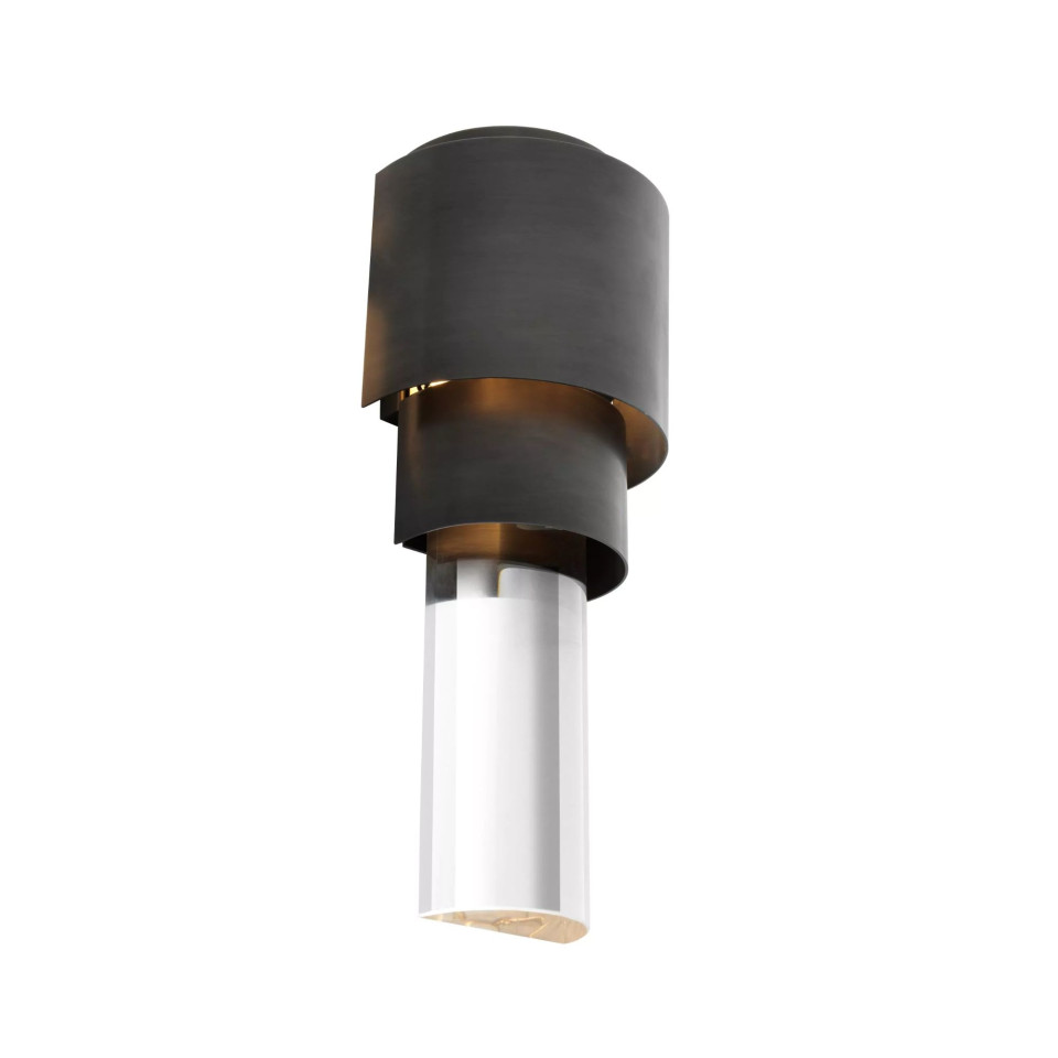 Avondale Wall Lamp Bronze/Glass 37cm Eichholtz Avondale Wall Lamp Bronze/Glass 37cm