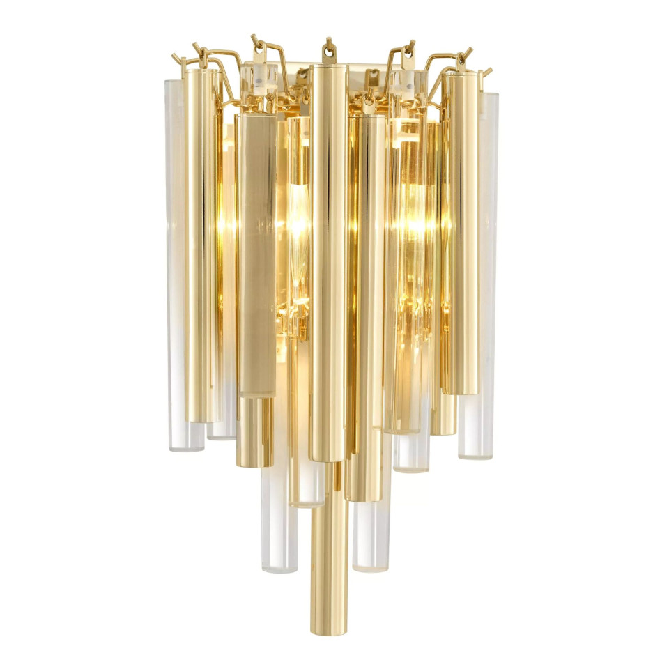 Gigi vägglampa guld/glas 42cm Eichholtz Gigi vägglampa guld/glas 42cm