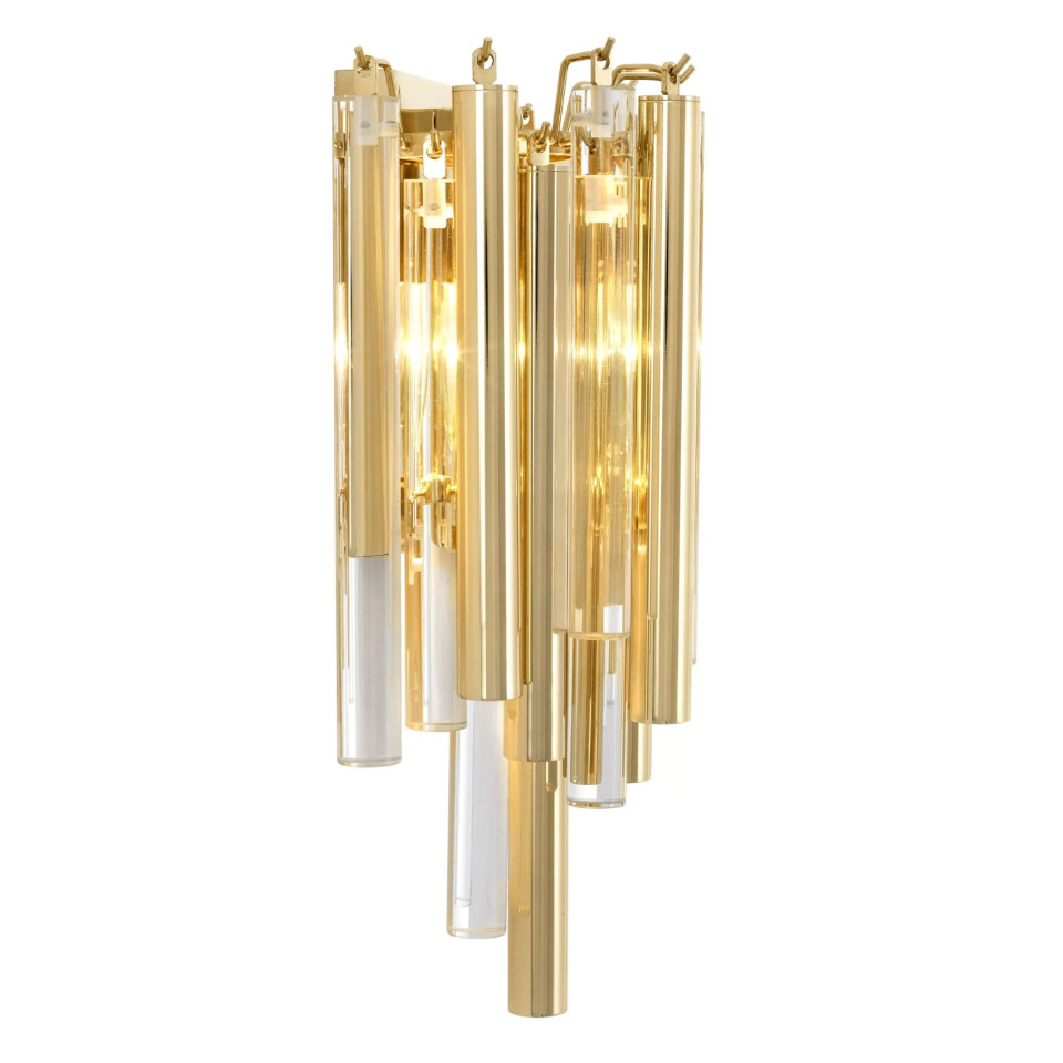 Gigi vägglampa guld/glas 42cm Eichholtz Gigi vägglampa guld/glas 42cm