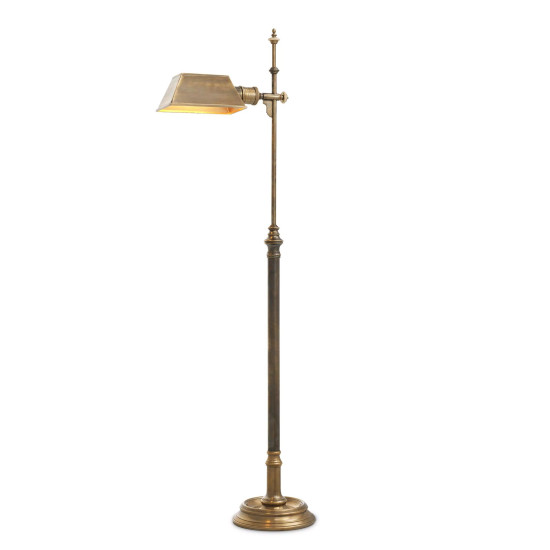 Charlene Floor Lamp Brass 130cm Charlene Floor Lamp Brass 130cm