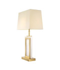 Murray Table Lamp Brass/Alabaster/White 77.5cm Eichholtz Murray Table Lamp Brass/Alabaster/White 77.5cm