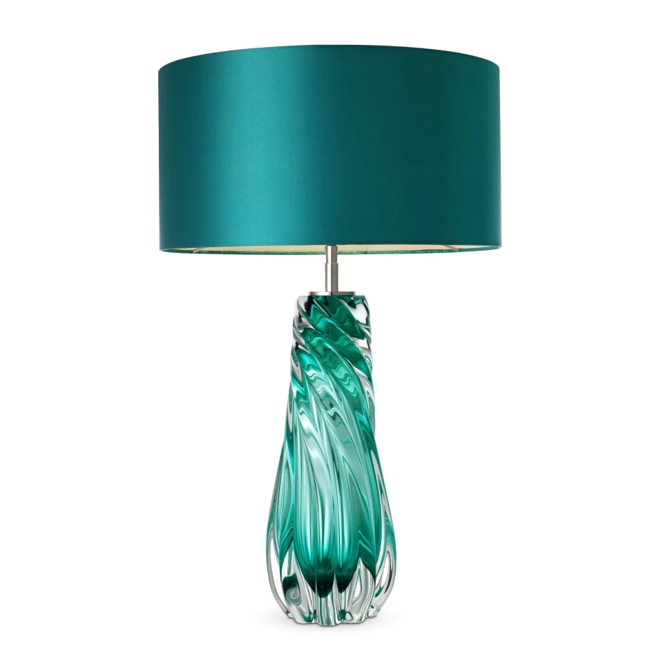 Barron bordslampa turkos 67cm