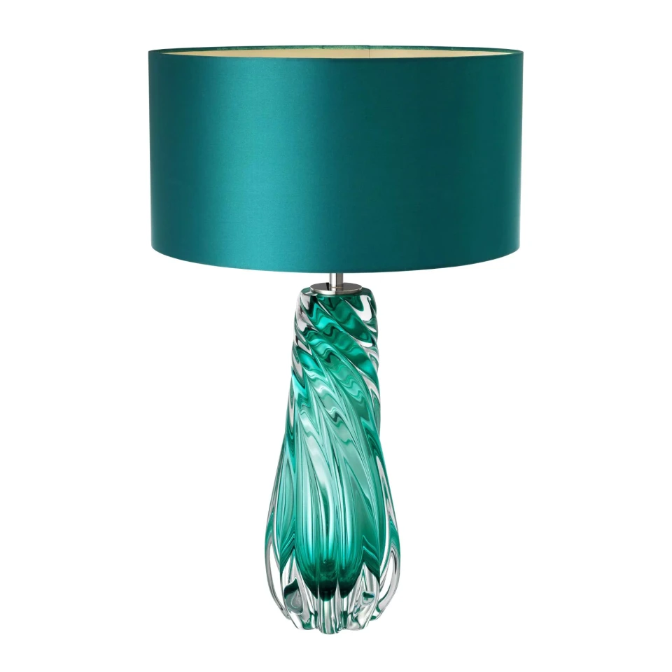 Barron bordslampa turkos 67cm