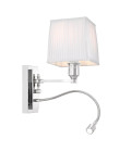 Ellington vägglampa nickel/vit 30,5cm Ellington vägglampa nickel/vit 30,5cm