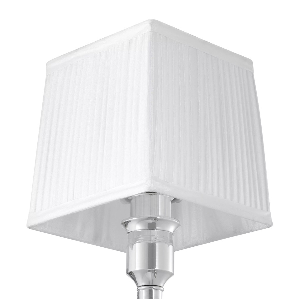 Ellington vägglampa nickel/vit 30,5cm Ellington vägglampa nickel/vit 30,5cm