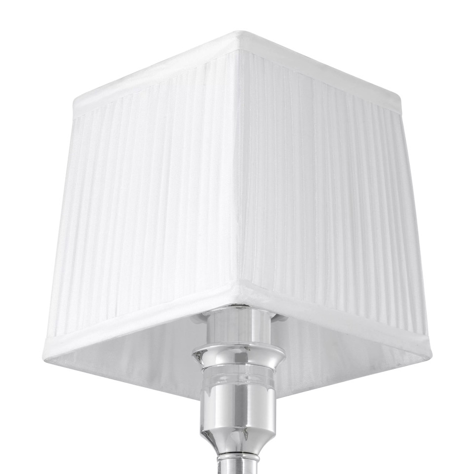 Ellington vägglampa nickel/vit 30,5cm Ellington vägglampa nickel/vit 30,5cm
