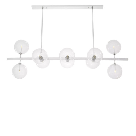 Largo takkrona nickel/glas 160 cm Largo takkrona nickel/glas 160 cm