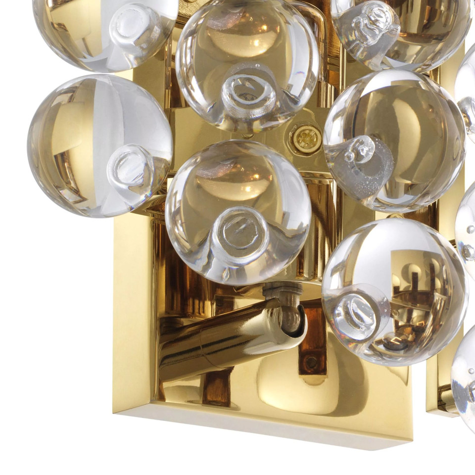 Mylo vägglampa guld/glas 24cm Eichholtz Mylo vägglampa guld/glas 24cm