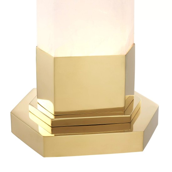 Rock Crystal bordslampa guld/kristall 46 cm Rock Crystal bordslampa guld/kristall 46 cm