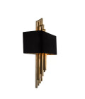 Caruso vägglampa mässing/svart 59cm Eichholtz Caruso vägglampa mässing/svart 59cm