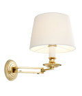 Eclips vägglampa guld/benvit 27,5cm