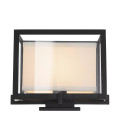 Pulse vägglampa svart/klar/benvit 24cm
