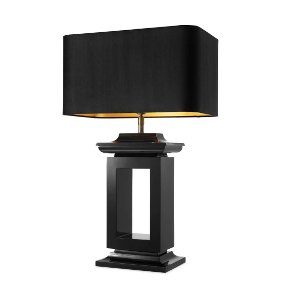 Mandarin Table Lamp Black 90cm