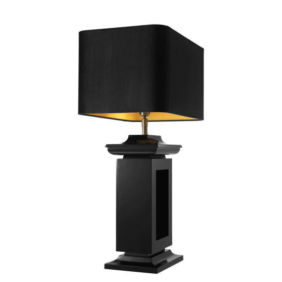 Mandarin Table Lamp Black 90cm