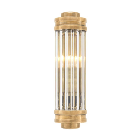 Gascogne XS Wall Lamp Brass/Glass 26cm Gascogne XS Wall Lamp Brass/Glass 26cm