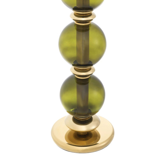 Fondoro bordslampa guld/grön 105 cm