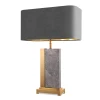 Pietro Table Lamp Brass/Grey 65cm